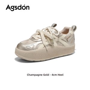 Agsdon | Height Increasing Thick Sole Trainer Shoes