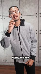 Jaket Bolak Balik Pria Jaket Outdoor Cowok Jacket Motor Mantel Musim Hujan Dingin Royce Terbaru Hoodie Kupluk