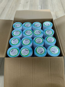 กระดาษพิมพ์ร้อนทนทาน ขนาด 60x40 กระดาษติดไม่แห้งสำหรับเครื่องพิมพ์บาร์โค้ด กระดาษพิมพ์ชื่อผู้รับ ป้องกันการถู ทนทานต่อความร้อน