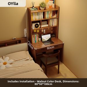 ZHUOHE | Student Adult Study Desk Bookshelf