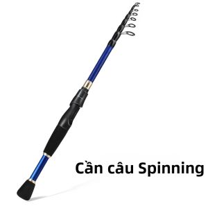 Cần Câu Cá Bằng Sợi Carbon Thu Gọn Sougayilang 1.8M/2.1M/2.4M Cần Câu Tay Quay/casting Câu Cá Nước Ngọt Dùng Cho Hồ Sông Đập Ao.