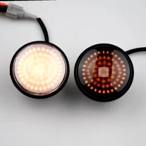 Malcayang | 2Pcs Led Dynamic Amber Side Marker Lights For Nissan 370z Coupe Z34 2009-2020 Canbus Turn Signal Sequential Blinker Lamps