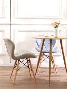 Nordic Dining Chair 41*49*74 CM Dining Chair Leather Chair Solid Wood Modern Computer Chair