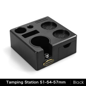 Caffeepro Espresso Tamper Station for Delonghi Breville Homix Coffee Accessory Barista Tool Portafilter Holder 51mm 54mm 57 58mm
