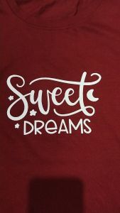 Ventasi (COD) Atasan kaos wanita lengan panjang SWEET DREAM