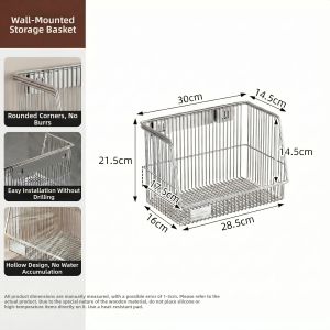 Multi-functional Wall Mountable Storage Rack