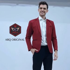 Jas Casual Slimfit Pria Terbaru Bahan Premium Model Slimfit Korean Style Modern High Quality