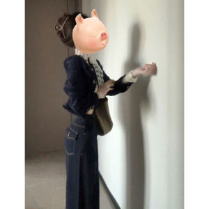 CHANGTONG | Fashionable Lace Shirt Casual Denim Jeans Jacket Three-piece Set Anti-aging Early Winter Stylish Ensemble Cotton Long Sleeve