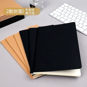 Special Offer A5 Notebook Line/Grid/Blank 36 Sheets Black/Khaki Notebooks A5 Retro Craft Notebook