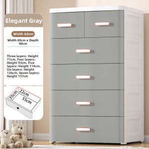 JILI | Large Thick Drawer Storage Cabinet
