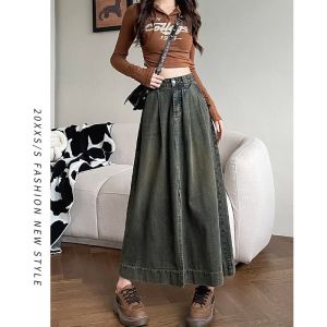 7.Modifier | Chân Váy Xẻ Dài A-Line Cao Waisted
