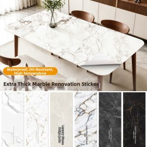 XIANXIANWUFANG | Waterproof Self-Adhesive Marble Desk Paper
