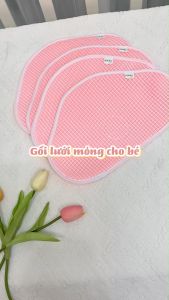 Gối Đầu Cho Bé BAFABY Lót Đầu Vải Lưới Chần Bông Mềm Mại Thoáng Khí Thấm Hút Mồ Hôi 347