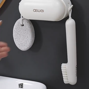 [MOLEN] Multifunctional Brushes Wall Mounted Laundry Cleaning Brush Set Soft Bristle Shoe Household Tool