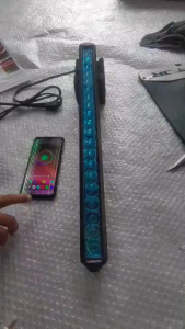 AURORA LED BAR SINGLE ROW RGBW