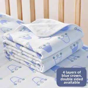 Baby Diaper Pad Cotton Breathable and Waterproof Baby Washable Large Size Gauze Bed Sheets Newborn Care Sanitary Napkin