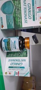 Hoạt Huyết Dưỡng Não Ginko Nattokinase Hộp 30V