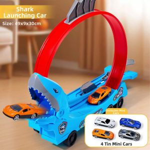 WEIBAI | Transforming Sliding Launch Toy Car for Boys 3-6 Years