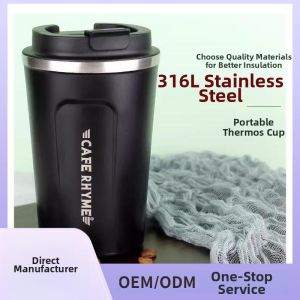 Coffee Portable Travel Thermal Mug 316 Stainless Steel Filter