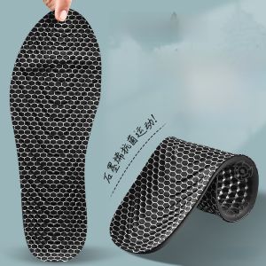 LINGMIAO | Graphene Absorbent Breathable Anti-Odor Comfortable Soft Sole Insoles for Men