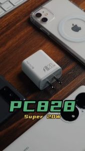 BAVIN PC828 20W PD Super Fast Charger USB-C Port Portable Size Adapter Wall Charger Widely Supports iPh 16 Series
