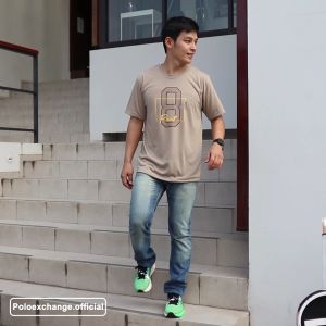 Baju Kaos Pria Wanita Pasangan Couple Distro Sablon Point 8 Keren Polo Exchange Store - 330026