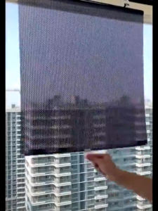 Suction Cup Sunshade Roller Blind No Drill Retractable Blackout Anti UV Heat Insulation Car Home 免打孔遮阳挡