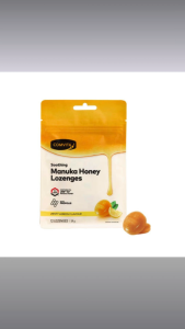 Comvita UMF™ 10+ Manuka Honey Lozenges – Lemon Flavor | 12 Pack | Propolis Menthol & Peppermint | Soothing Hard Candy for Sore Throat Voice Care & Immune Support