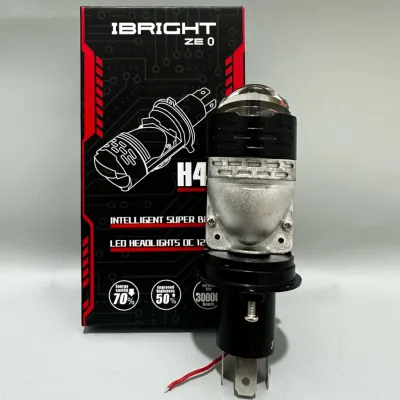 Ibright ZE0 H4 LED Headlight DC 12V 70% Lebih Terang 50% Lebih Hemat Daya 30000 Jam Umur