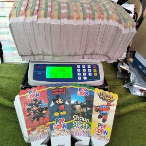 10pack Kertas Popcorn Ukuran 12x6 cm