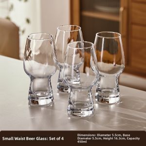 YAGANG | Elegant High-End Crystal Glass Large-Belly Juice Cup
