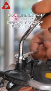 Mitsushi 8pcs Double-use CRV Wrench Series Combination  Spanner Wrench Set 8-19mm Multi-function Wrench Set