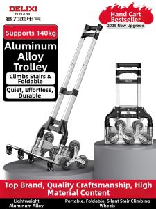 DELIXI Electric | Folding Lightweight Stair Climbing Shopping Trolley