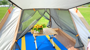 6 Person Camping Tent Easy Setup Automatic Tent Waterproof Windproof for Hiking Tent for Camping
