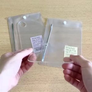 SAMOYED MPLT-A Palet Lukis Mini / Make Up Akrilik / MUA Acrylic Mixing Palette Set