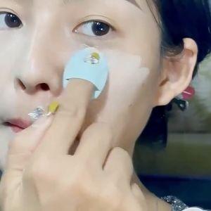 Mini Finger Spons Puff Air Cushion: Alat Makeup Natural & Flawless