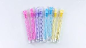 10/20pcs Colorful Bubble Soap Bottle Round Crown Bowknot Wand Empty Tube Kids Birthday Party Favors Toy Wedding Gifts for Guest