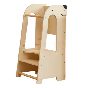 asweets | Childrens Montessori Educational Step Stool with Board