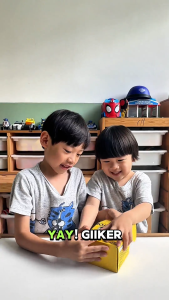 Giiker Tic-Tac-Toe Bolt Puzzle Game - No Screens All Fun! Perfect for Kids 3+