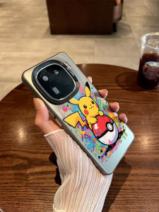 LingRong Pokemon Pikachu Style Mobile Phone Case Creative Cartoon Protective Cover Anti-Fall for IQOO15 12PRO 13 11 Z9Turbo Z8X