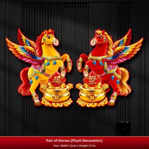 DTHN | New 2026 Ma Year Auspicious Festive Door Hanging Ornament