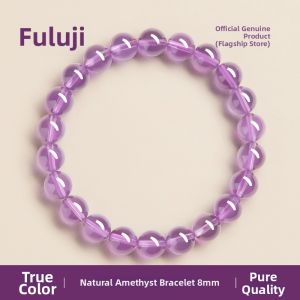 Purple Single Crystal Beads