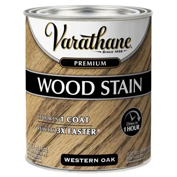 Varathane 1 Qt Western Oak Premium Fast Dry Interior Wood Stain Lazada Ph