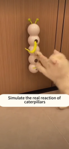 ของเล่นแมวแบบโต้ตอบอัจฉริยะ อัตโนมัติแมว เซ็นเซอร์ ชาร์ตแบตได้ หางเปลี่ยนได้ ไม้ล่อแมว Motion Activated Quiet Operations