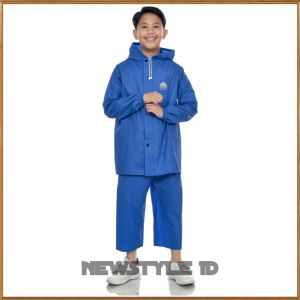 jas hujan anak sekolah Laki-laki Perempuan Tebal dan Kuat Elastis ANTI REMBES by GARUDA