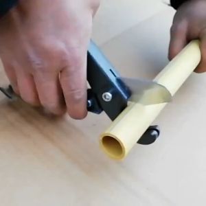Pipe Cutter for PVC PPR Plastic Hose Rubber Tube Cutting Scissor with 25 42 MM Metal Blade Grip Pliers Manganese Steel Body