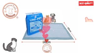 Underpad Unipet 60x45 Uni-Pet Alas Pipis Kecil Anjing Kucing Uni Pet
