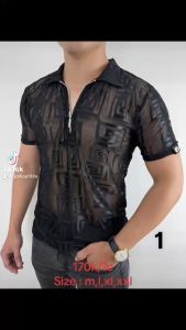 THỜI TRANG HÈ CÙNG ÁO CỔ TRỤ LƯỚI TAY NGẮN NAM ĐỘC QUYỀN CỦA QCSHOP AT07AT08