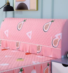 Elastic Soft Cotton Bedside Cover Dustproof Backrest Refurbishment Old Bedside Cover up Dirt Shield New Model Full Enclosure