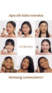 Lumecolors Foundation: Solusi Flek Kemerahan & Alas Bedak Tahan Lama